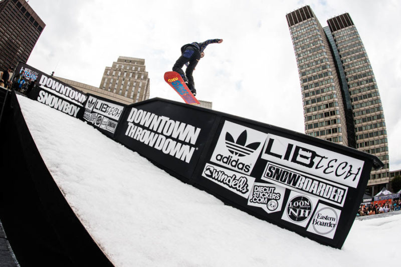 Forest gapped out from Vermont to Boston for this backlip.