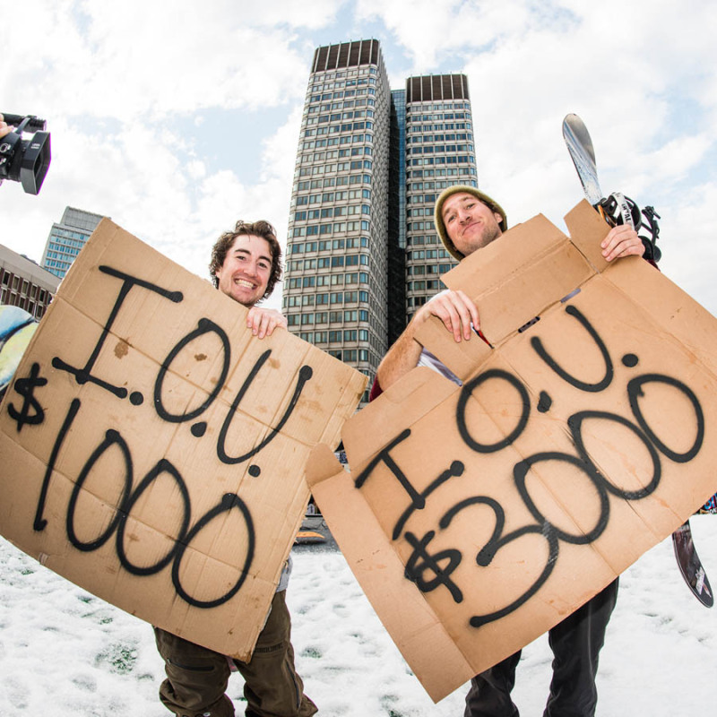 Scratchers of Box, Lib Rippers, gentlemen and scholars. Ted and Brandon, 3rd and 5th.