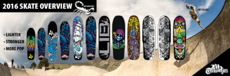 Introducing Lib Tech Skate's Summer Skateboard 2016 Line!