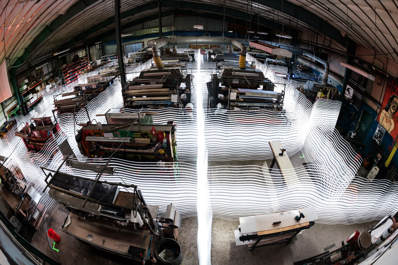 The factory floor at Mervin Mfg. in Sequim, WA