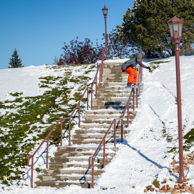 Phil Hansen snowboard in "Philm"