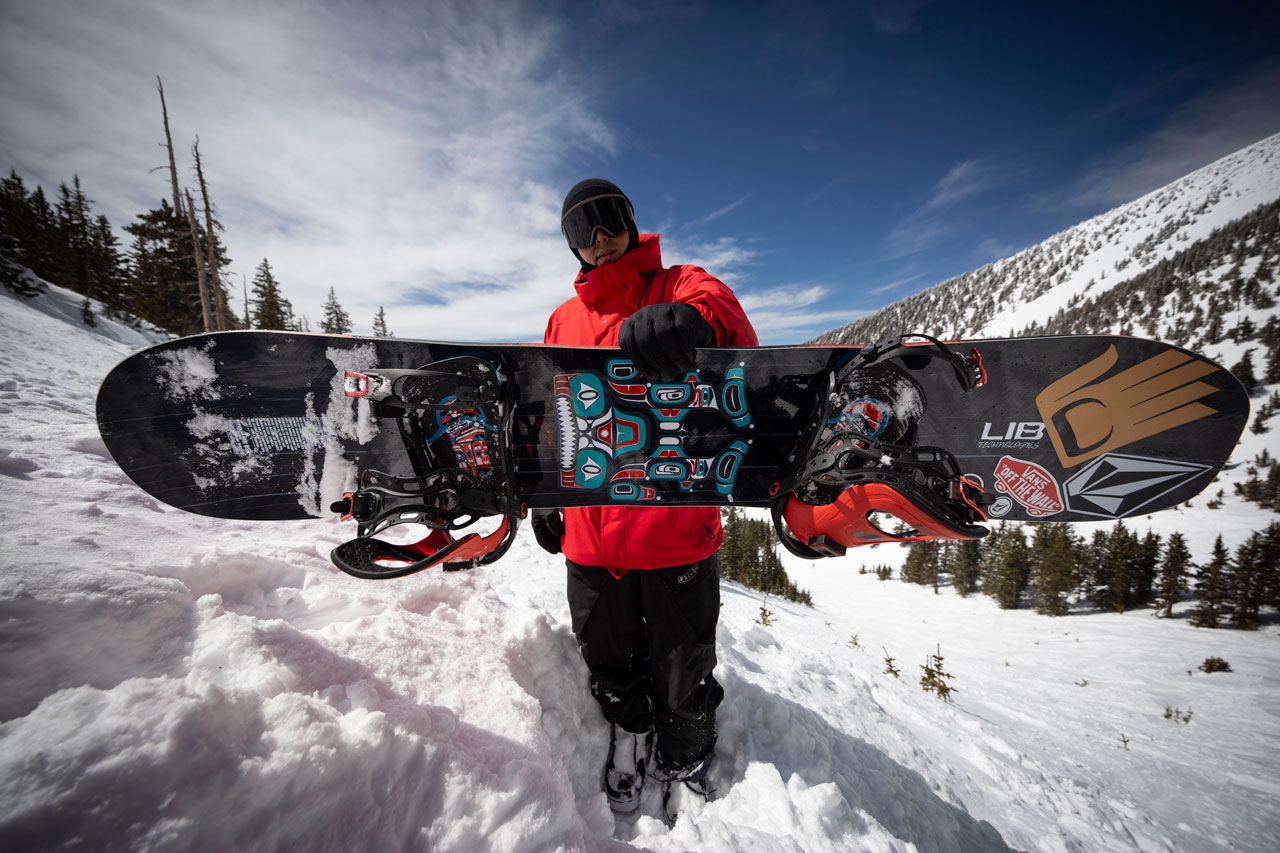 James up in the fish eye with the Double Dip  Pic by: Ian Tetzner