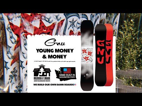 GNU Young Money Youth Snowboard | GNU Snowboards 2024-2025