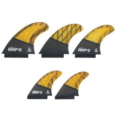 Tri Quad 5 Fin Set - Large