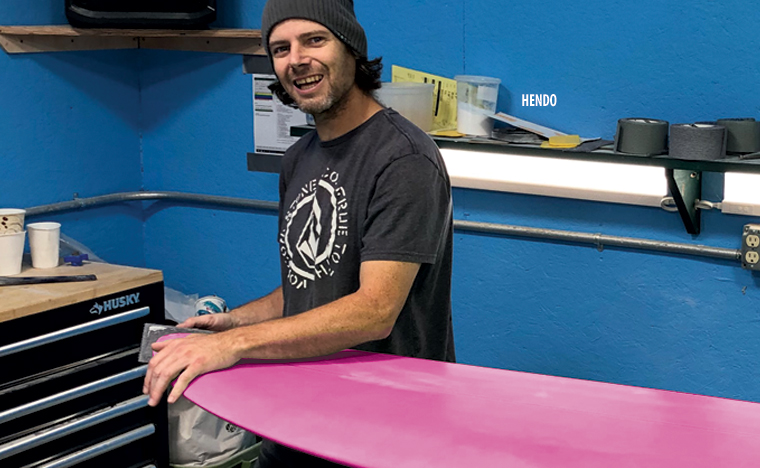 Jeff Hendo for Lib Tech Surfboards