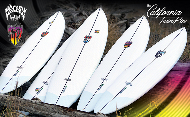 MR x Mayhem California Twin Pin Surfboard