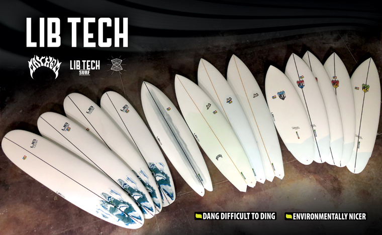 Lib Tech, Lost, Mayham, Alex Lopez Surfboards