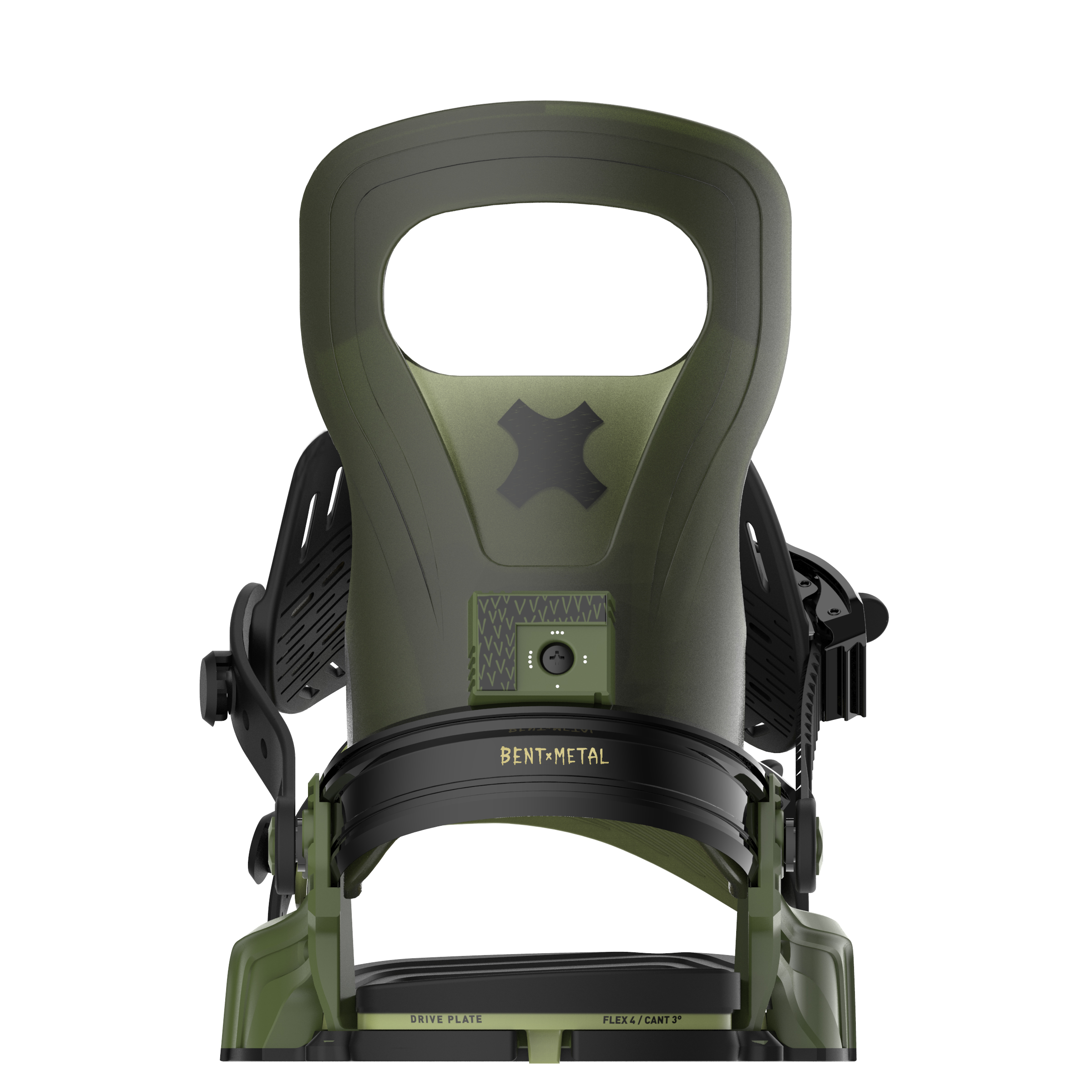 Bent Metal Bindings Logic Highback