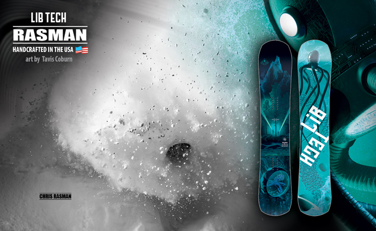 Lib Tech Snowboards, Chris Rasman Pro Model Snowboard