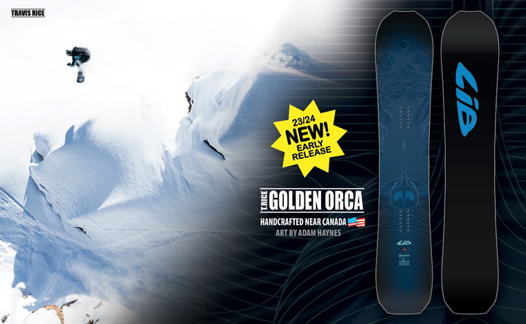 Lib Tech 23/24 Golden Orca Snowboard