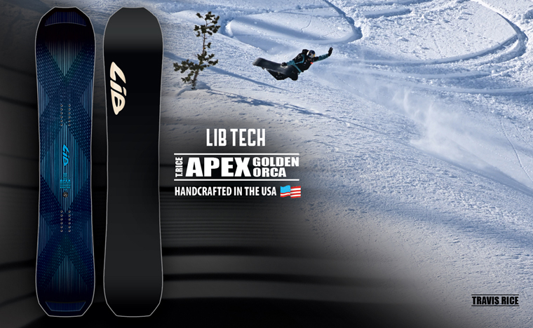 Lib Tech TRice Apex Golden Orca Snowboard