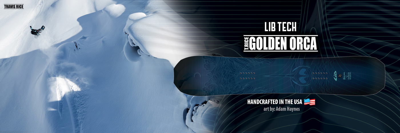 Lib Tech TRice Golden Orca Snowboard
