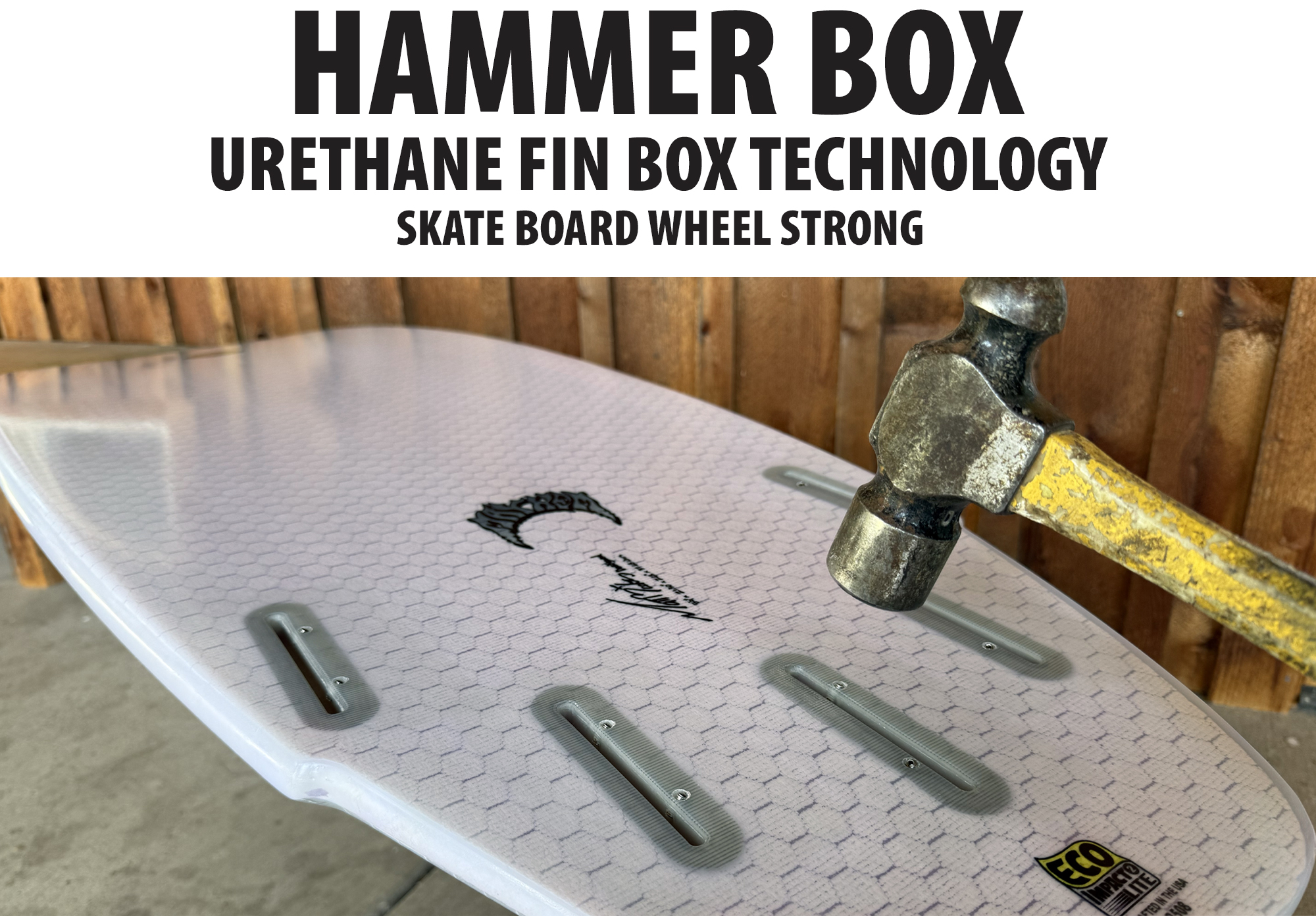 Lib Tech Surfboard Hammerbox Urethane Fin Box